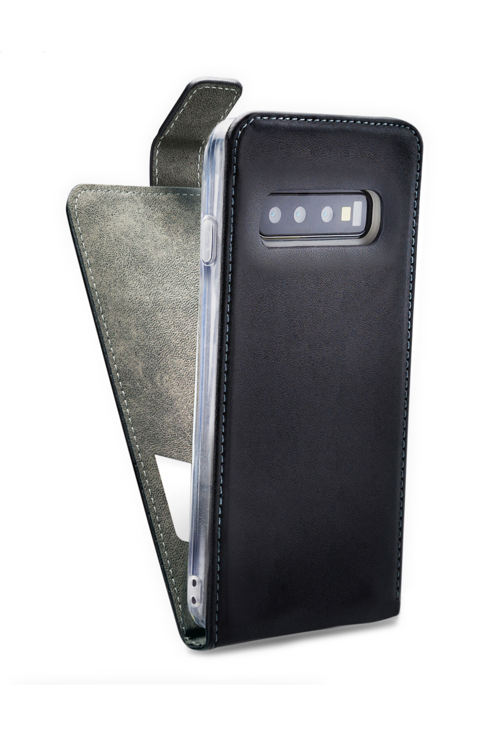 Mobilize Classic Gelly Flip Case Samsung Galaxy S10 Black - Afbeelding 2