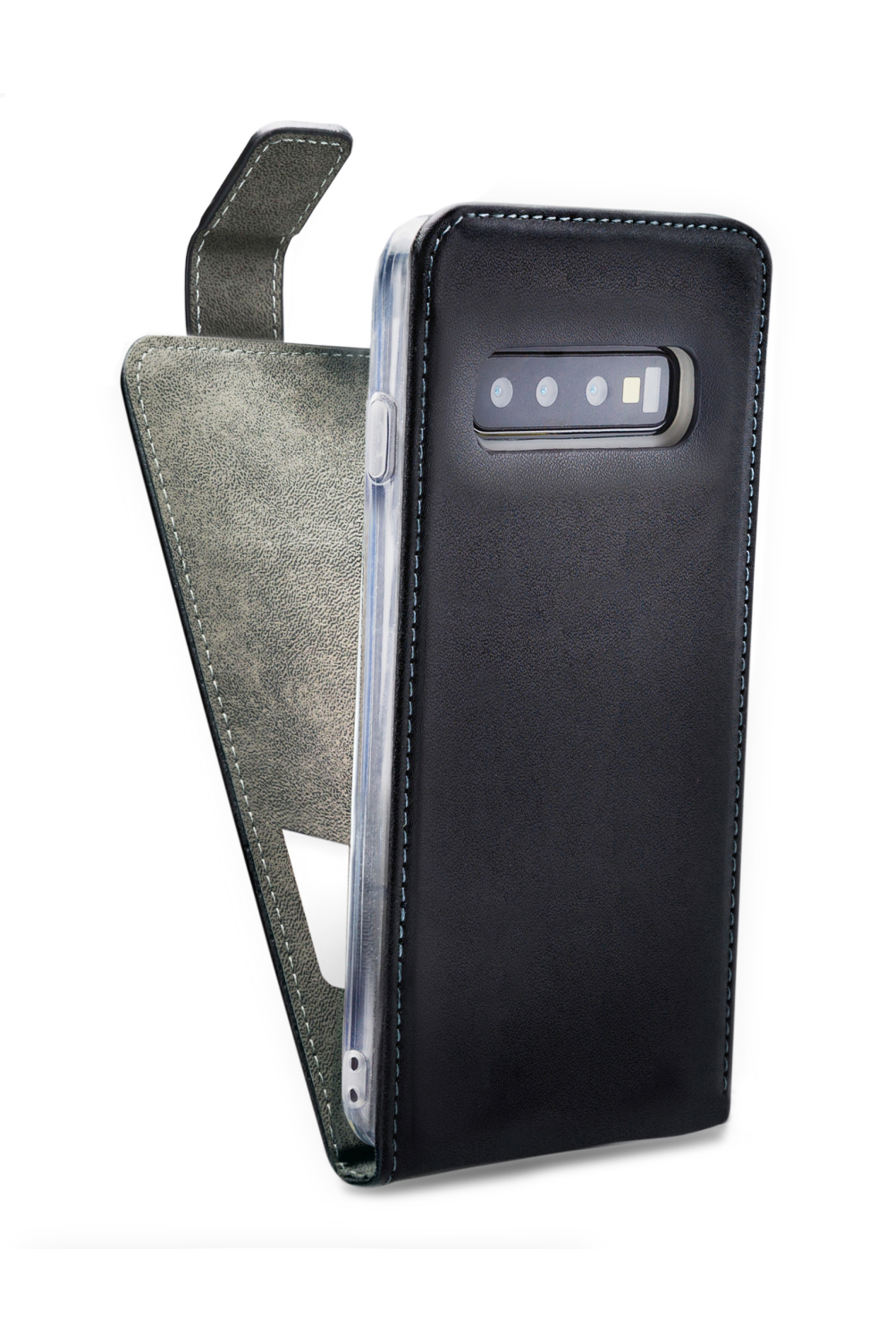 Mobilize Classic Gelly Flip Case Samsung Galaxy S10+ Black - Afbeelding 2