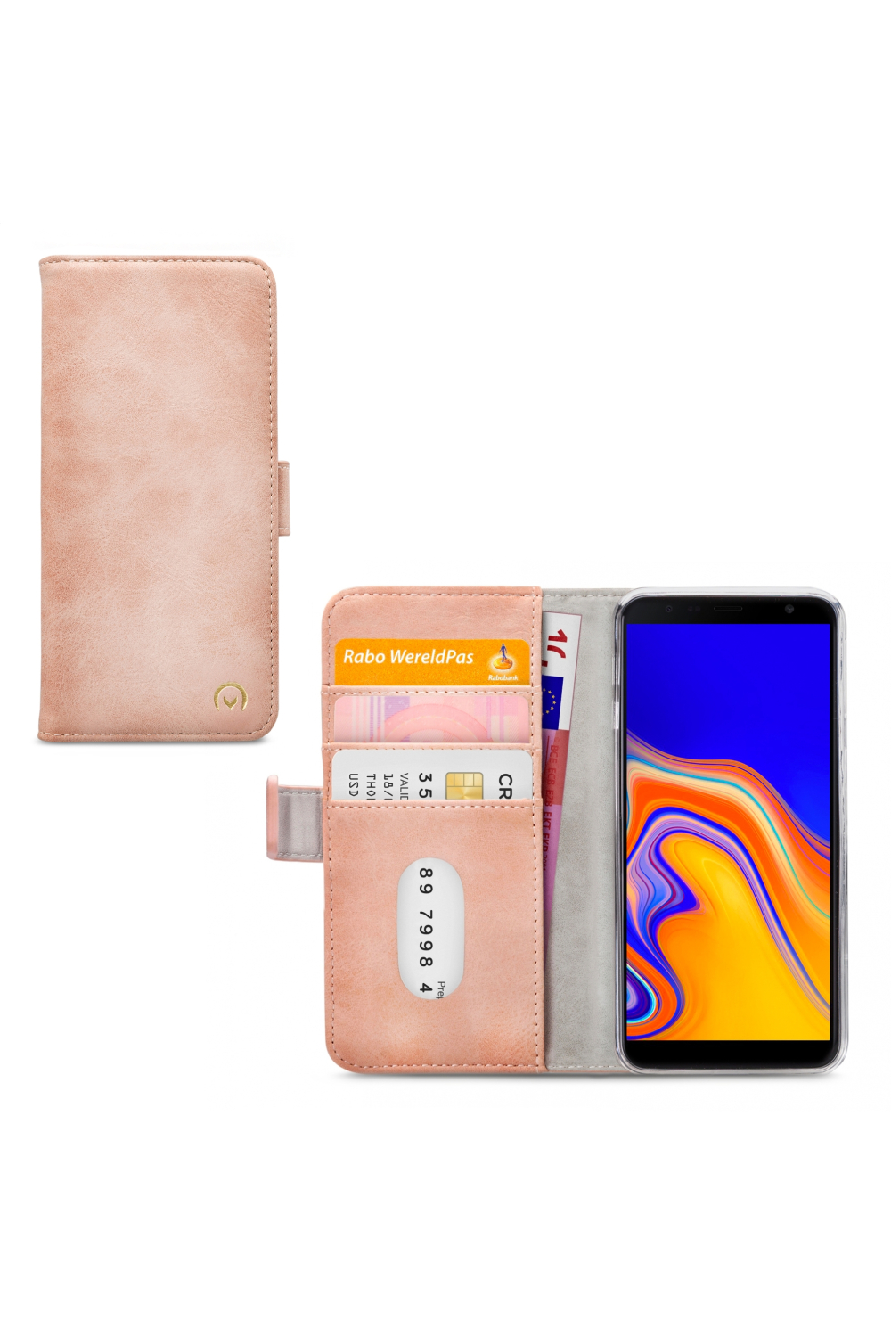 Mobilize Elite Gelly Wallet Book Case Samsung Galaxy J4+ Soft Pink