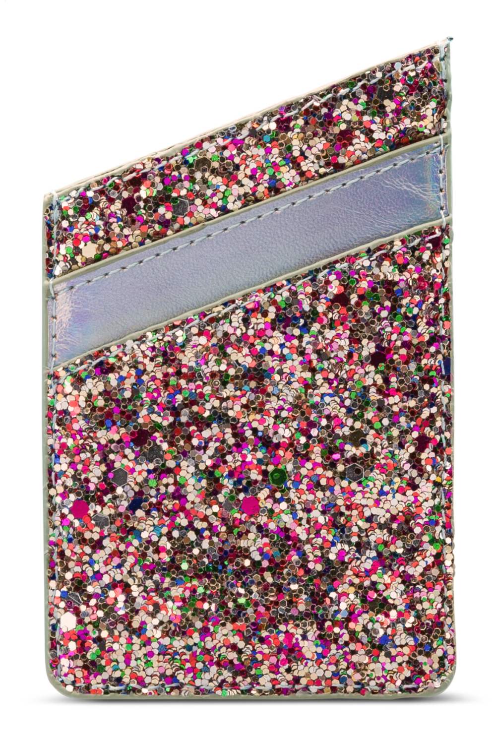 My Style Universal Sticky Card Pocket Silver Glitter