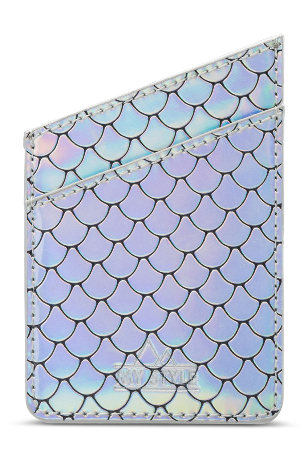 My Style Universal Sticky Card Pocket Silver Mermaid