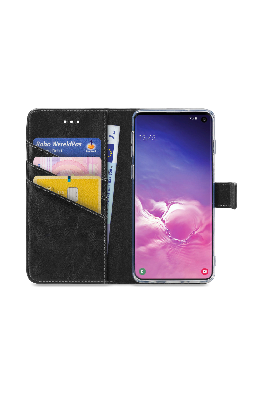 My Style Flex Wallet For Samsung Galaxy S10 Black - Afbeelding 3