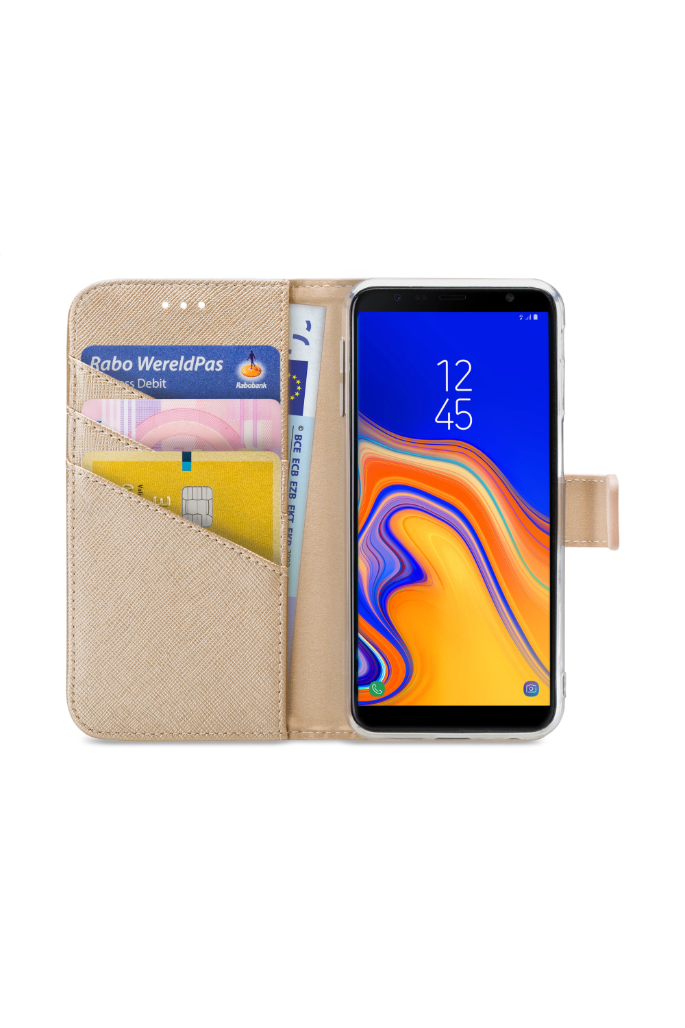 My Style Flex Wallet For Samsung Galaxy J6+ Gold - Afbeelding 3