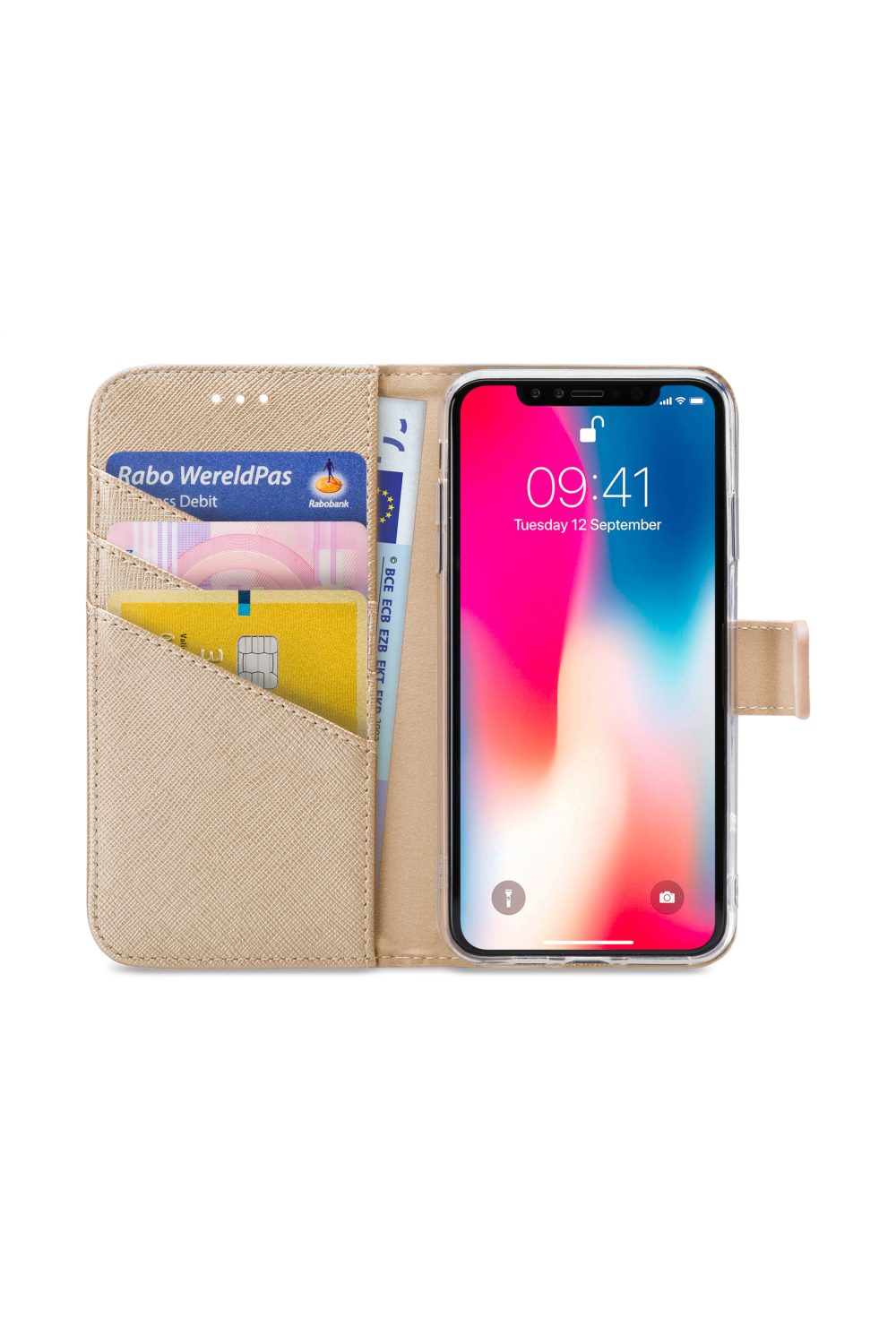 My Style Flex Wallet For Apple Iphone Xs Max Gold - Afbeelding 3