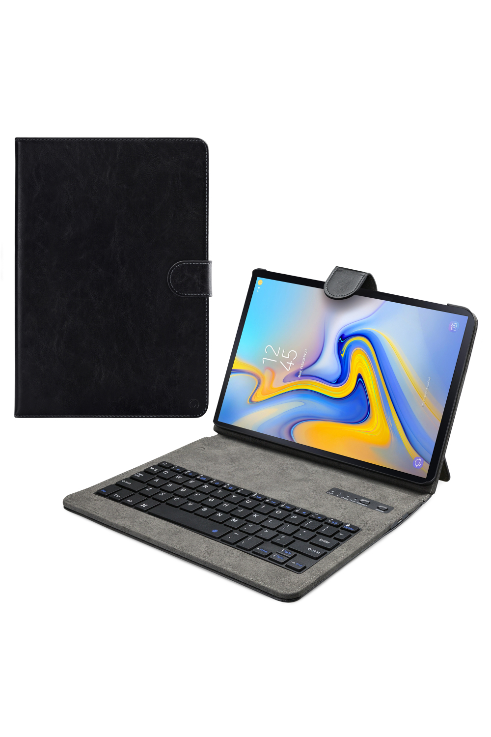 Mobilize Premium Bluetooth Keyboard Case Samsung Galaxy Tab A 10.5 2018 Black Qwertz