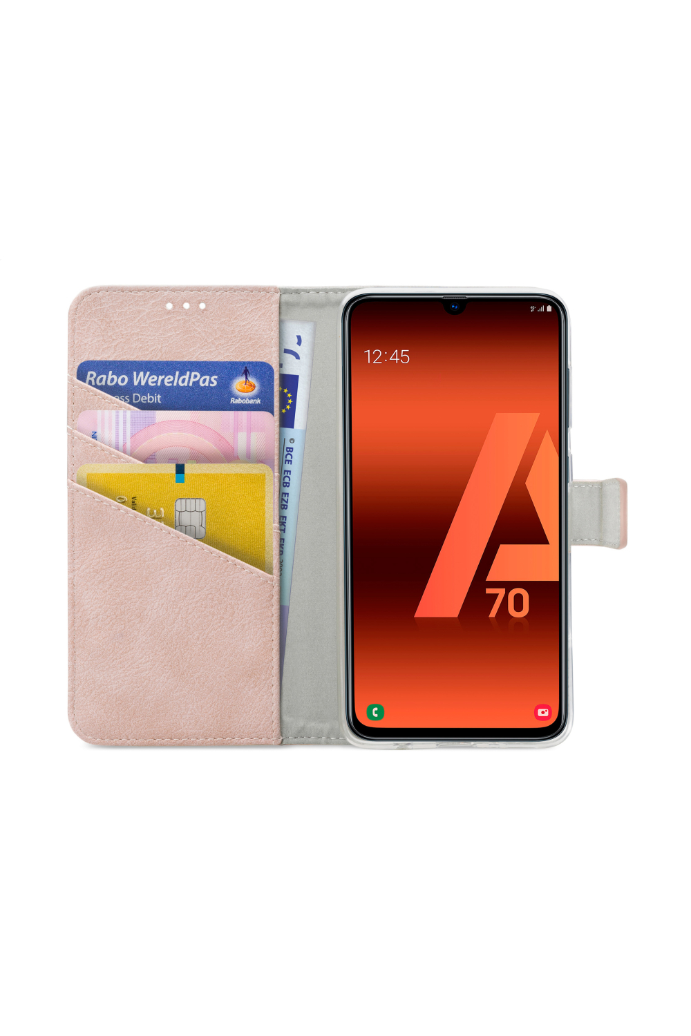 My Style Flex Wallet For Samsung Galaxy A70 Pink - Afbeelding 3