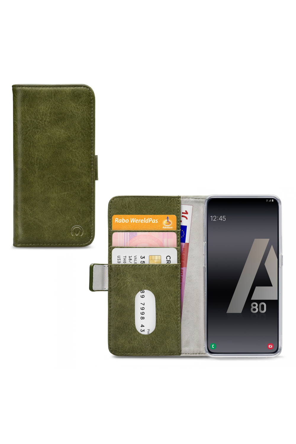 Mobilize Elite Gelly Wallet Book Case Samsung Galaxy A80 Green
