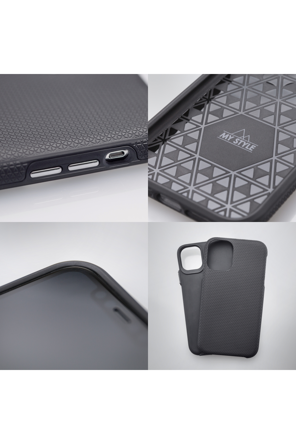 My Style Tough Case For Apple Iphone Xr Black - Afbeelding 3