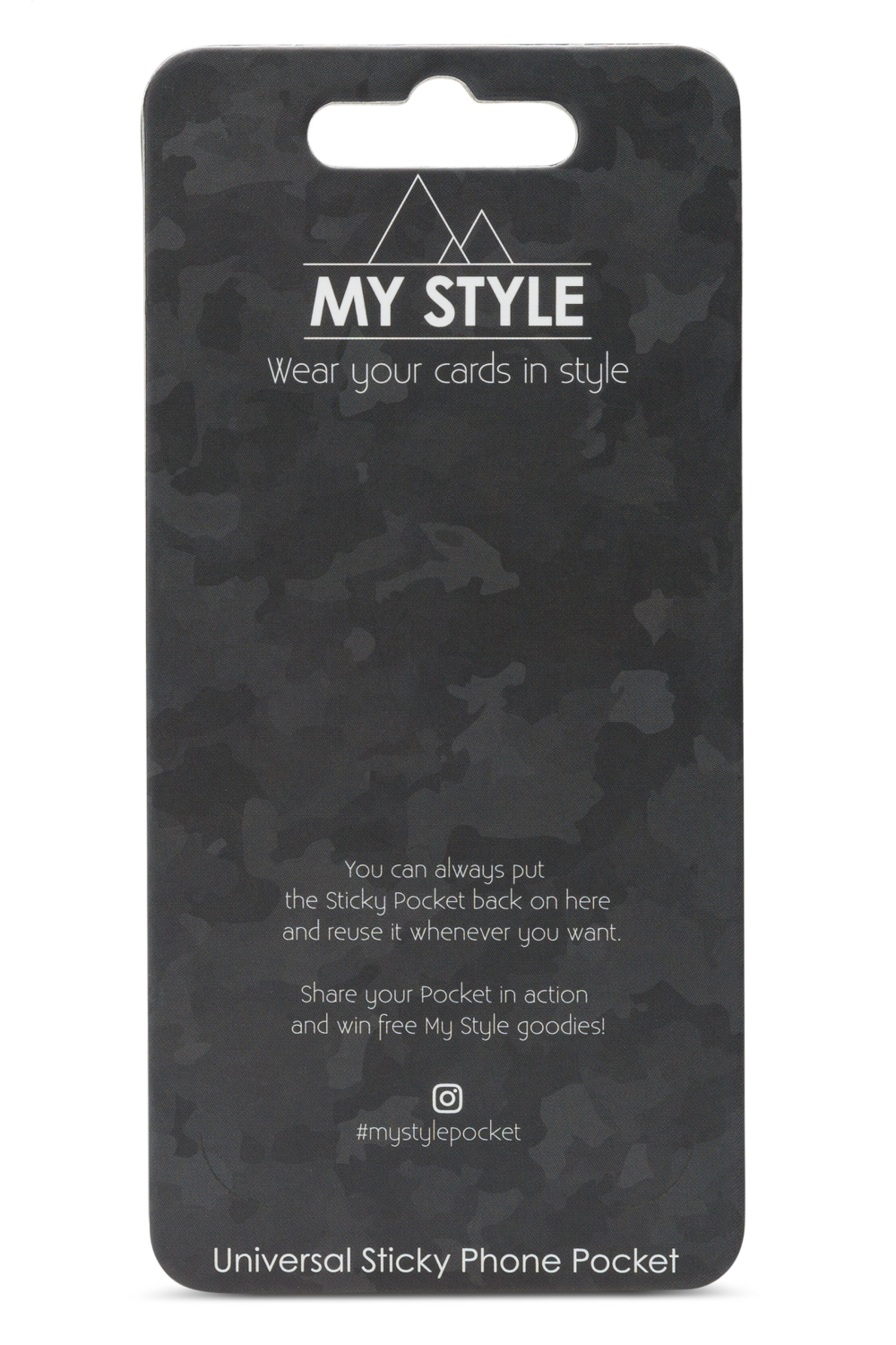 My Style Universal Sticky Card Pocket Grainy Gold - Afbeelding 4