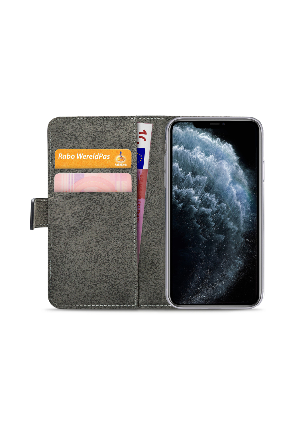 Mobilize Classic Gelly Wallet Book Case Apple Iphone 11 Pro Black - Afbeelding 3