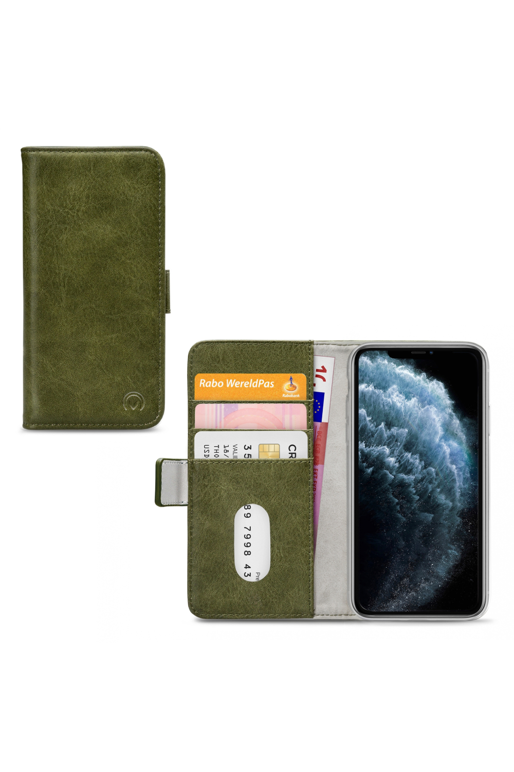 Mobilize Elite Gelly Wallet Book Case Apple Iphone 11 Pro Green