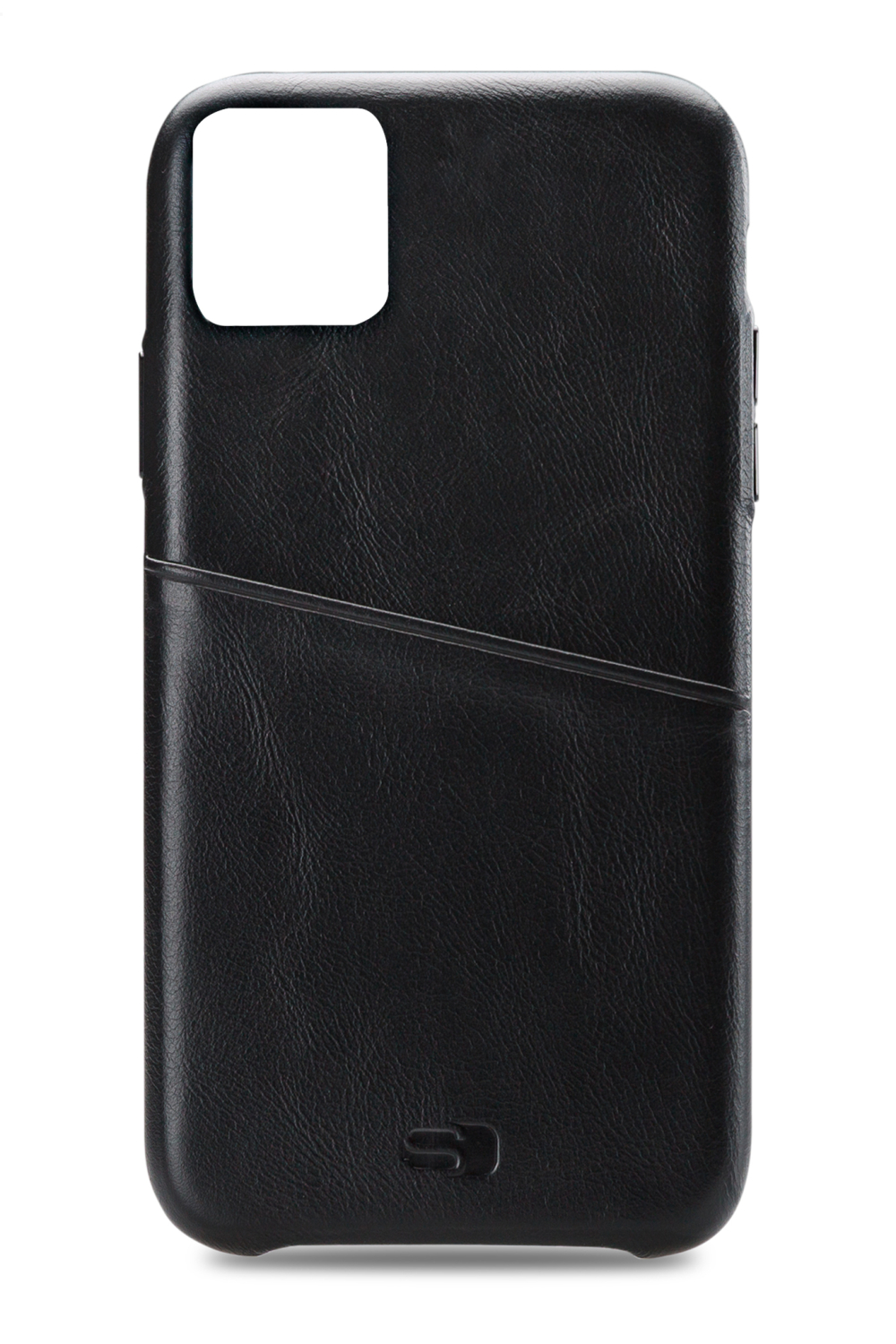 Senza Pure Leather Cover With Card Slot Apple Iphone 11 Deep Black