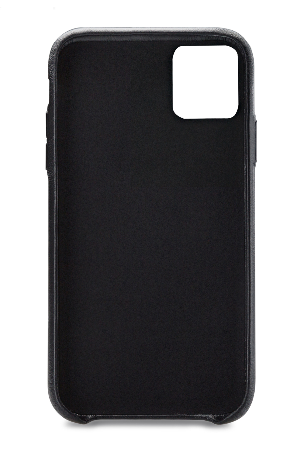 Senza Pure Leather Cover With Card Slot Apple Iphone 11 Deep Black - Afbeelding 2