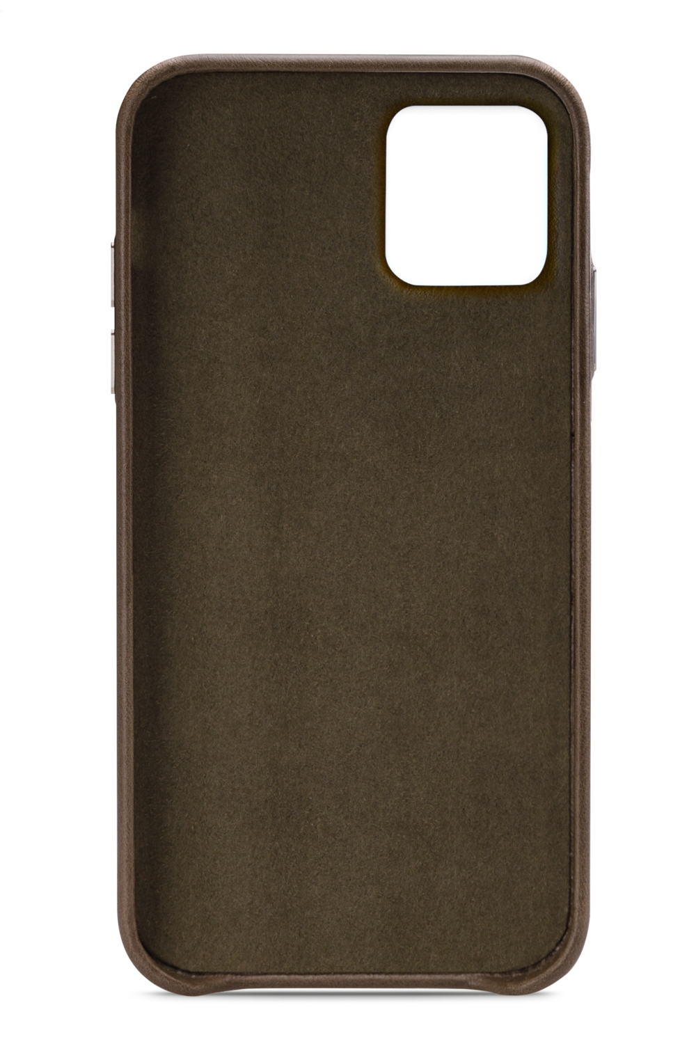 Senza Desire Leather Cover With Card Slot Apple Iphone 11 Pro Burned Olive - Afbeelding 2