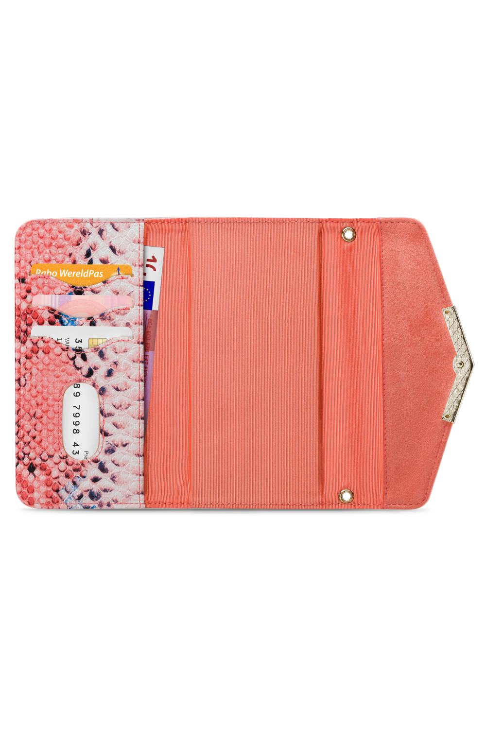 Mobilize 2In1 Gelly Velvet Clutch For Apple Iphone 6/6S/7/8/Se (2020/2022) Coral Snake - Afbeelding 3