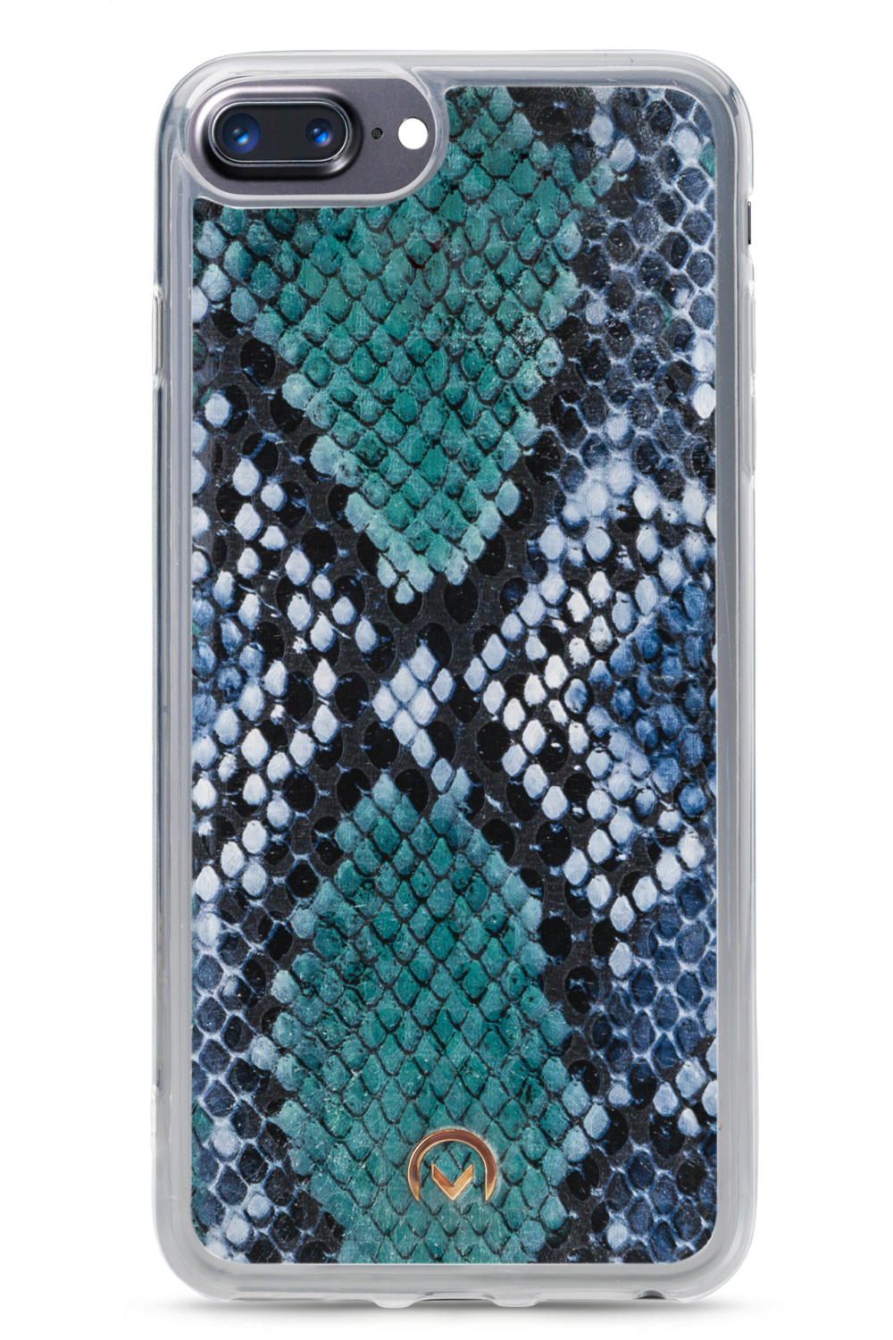 Mobilize 2In1 Gelly Velvet Clutch For Apple Iphone 6 Plus/6S Plus/7 Plus/8 Plus Royal Blue Snake - Afbeelding 6