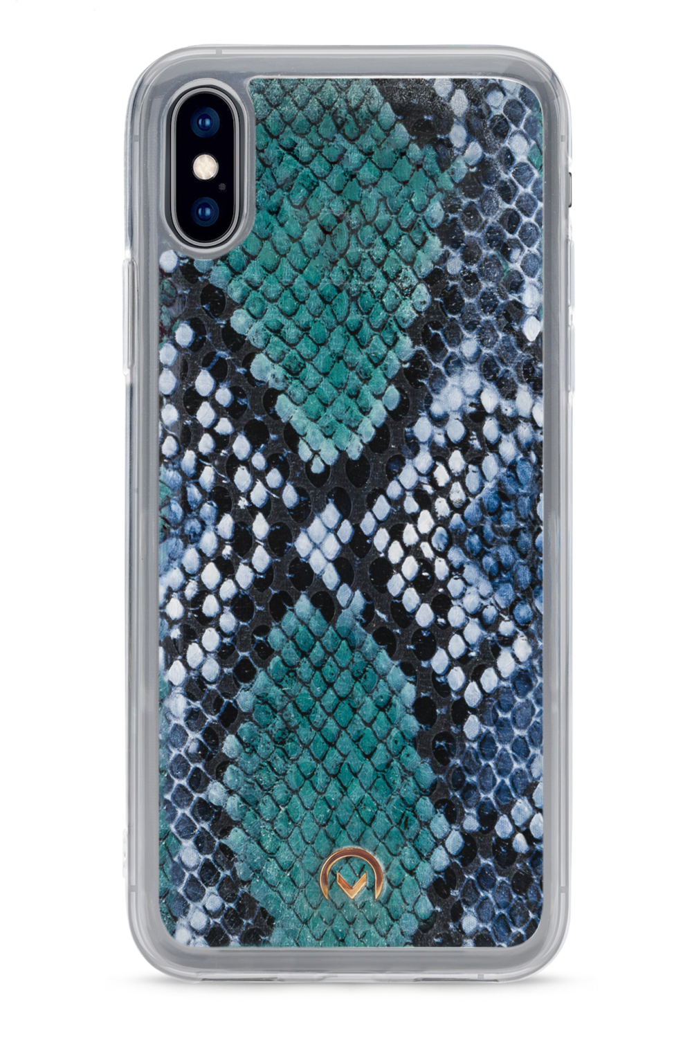 Mobilize 2In1 Gelly Velvet Clutch For Apple Iphone X/Xs Royal Blue Snake - Afbeelding 6