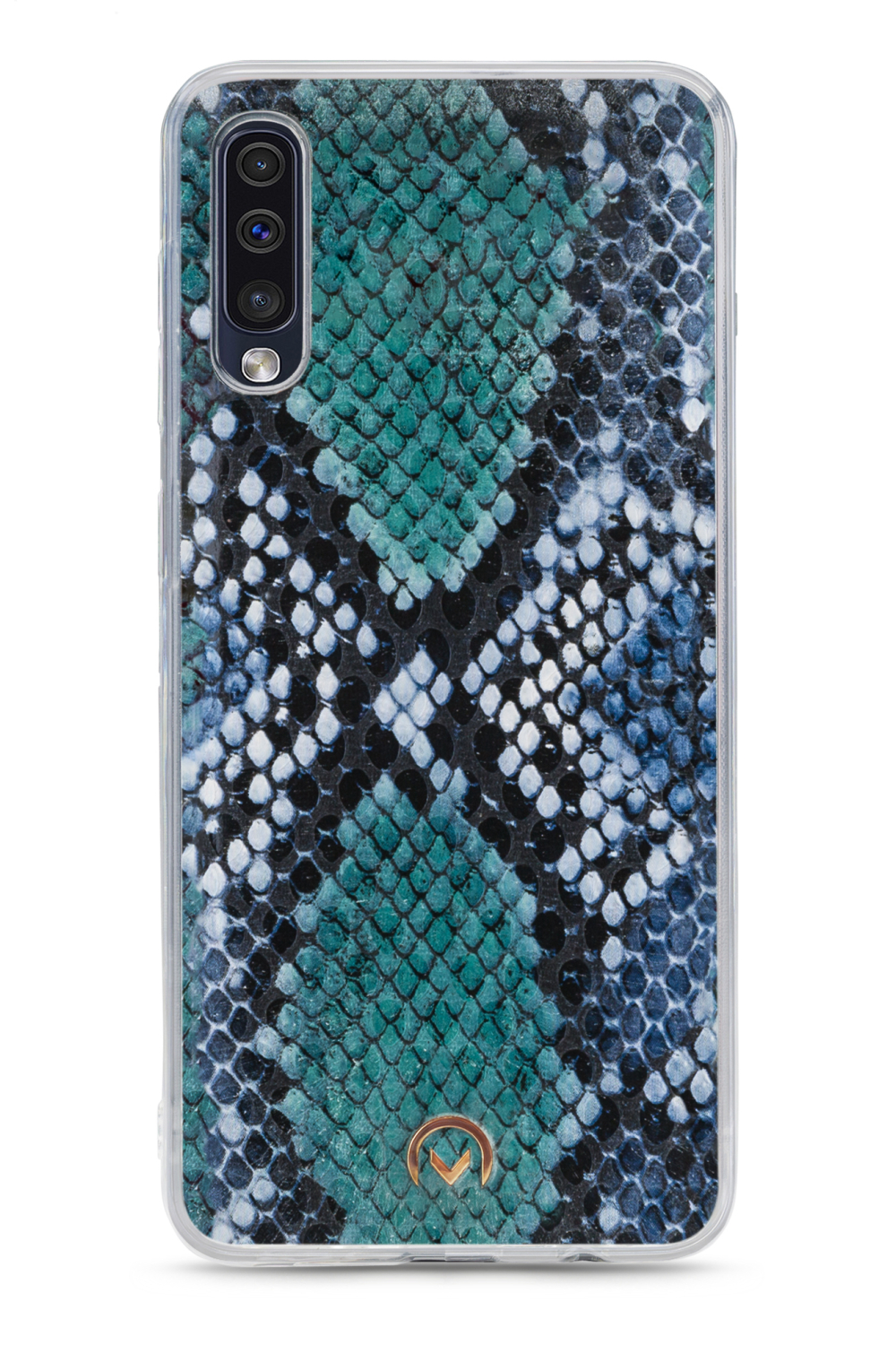 Mobilize 2In1 Gelly Velvet Clutch For Samsung Galaxy A30S/A50 Royal Blue Snake - Afbeelding 6