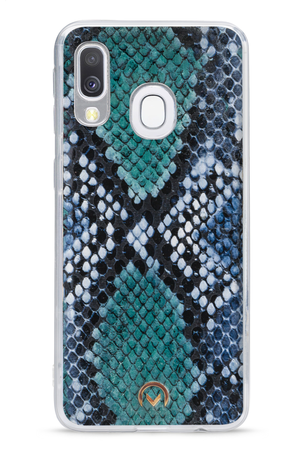 Mobilize 2In1 Gelly Velvet Clutch For Samsung Galaxy A40 Royal Blue Snake - Afbeelding 6