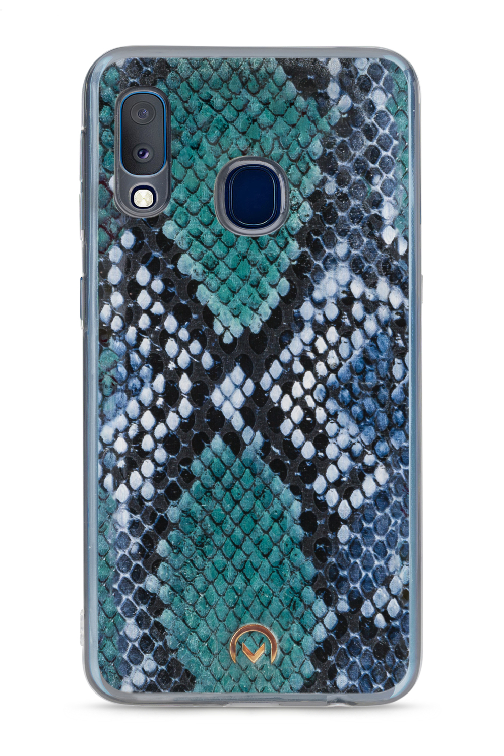 Mobilize 2In1 Gelly Velvet Clutch For Samsung Galaxy A20E Royal Blue Snake - Afbeelding 6