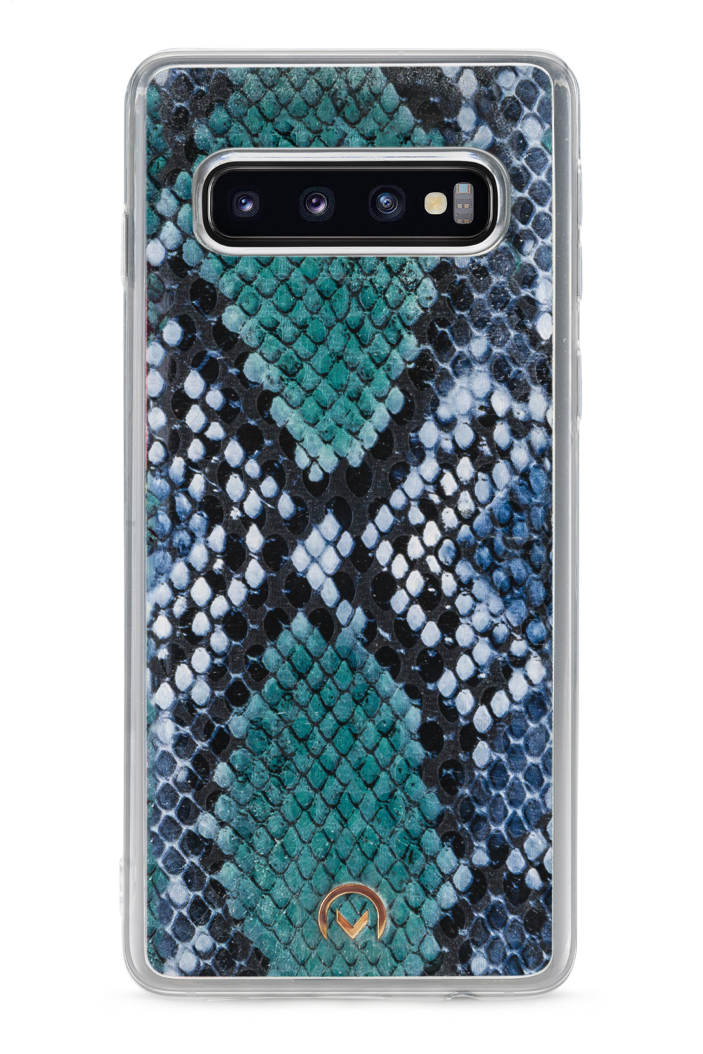 Mobilize 2In1 Gelly Velvet Clutch For Samsung Galaxy S10 Royal Blue Snake - Afbeelding 6