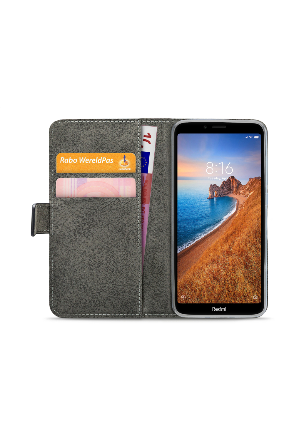 Mobilize Classic Gelly Wallet Book Case Xiaomi Redmi 7A Black - Afbeelding 3