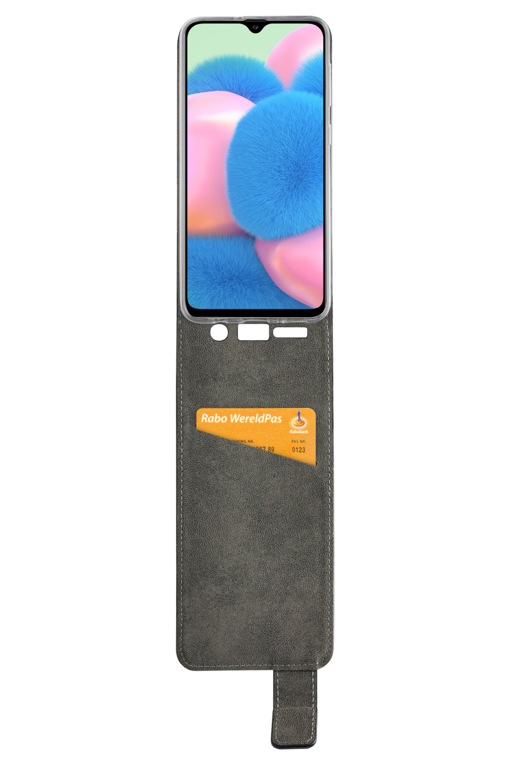 Mobilize Classic Gelly Flip Case Samsung Galaxy A30S Black - Afbeelding 2