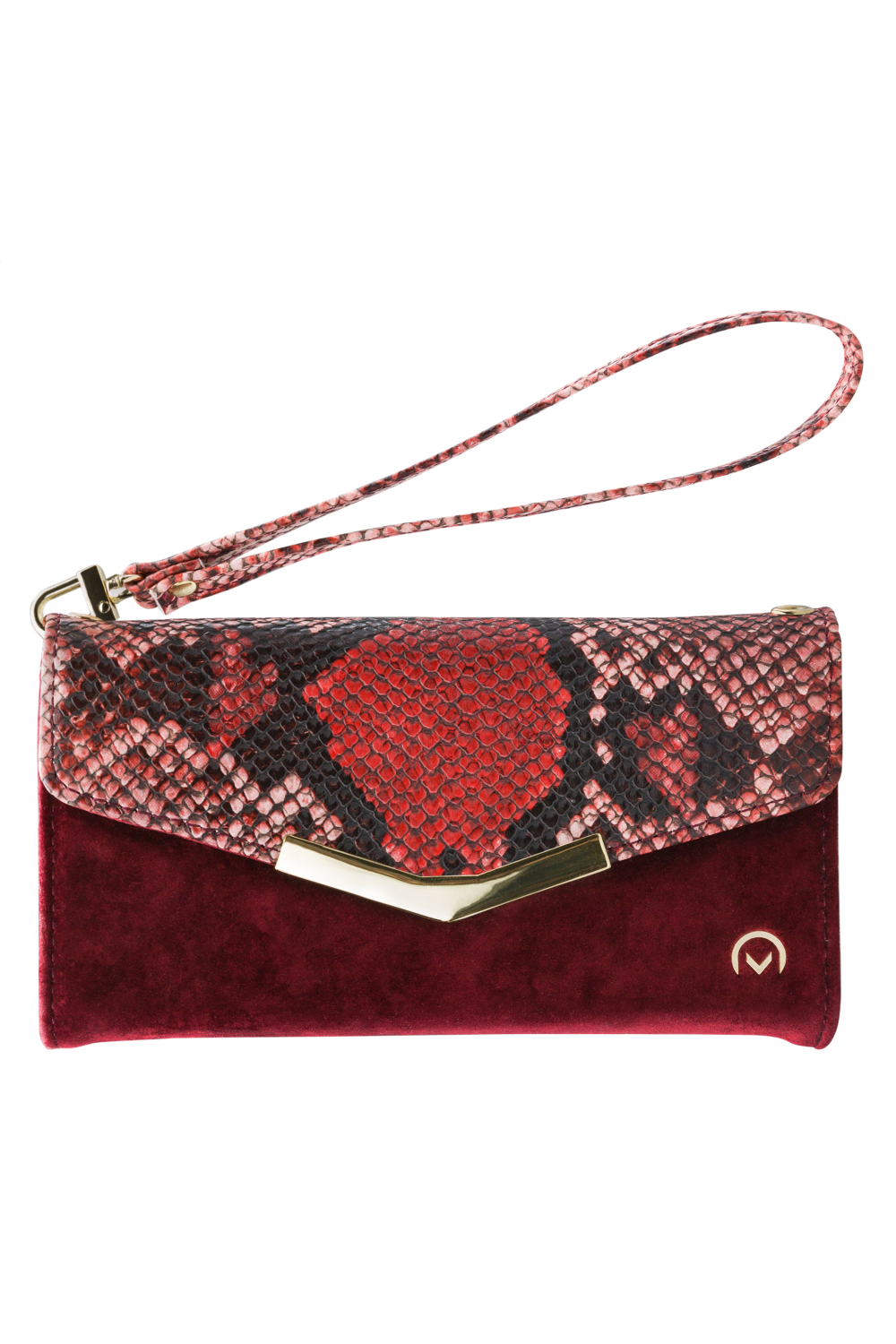 Mobilize 2In1 Gelly Velvet Clutch For Apple Iphone 11 Pro Max Red Snake