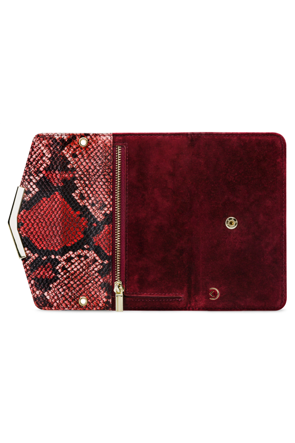 Mobilize 2In1 Gelly Velvet Clutch For Apple Iphone 11 Pro Max Red Snake - Afbeelding 5