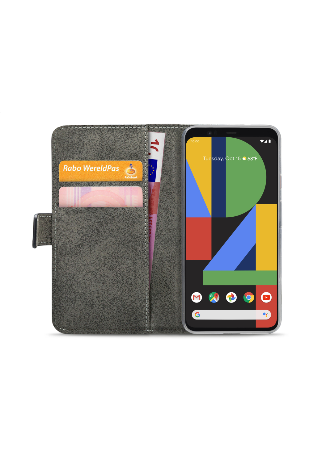 Mobilize Classic Gelly Wallet Book Case Google Pixel 4 Xl Black - Afbeelding 3