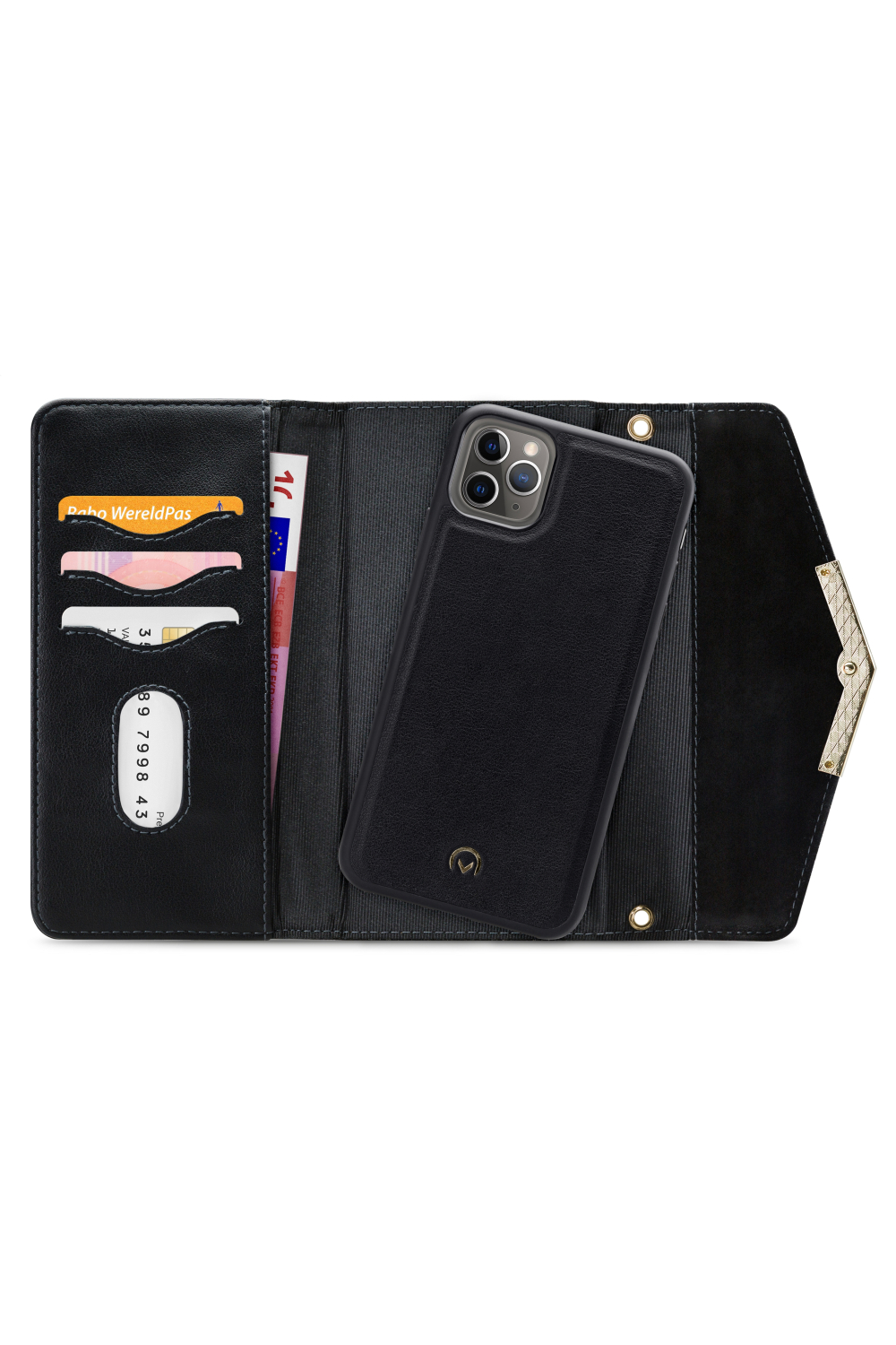 Mobilize 2In1 Gelly Velvet Clutch For Apple Iphone 11 Pro Max Deep Black - Afbeelding 5