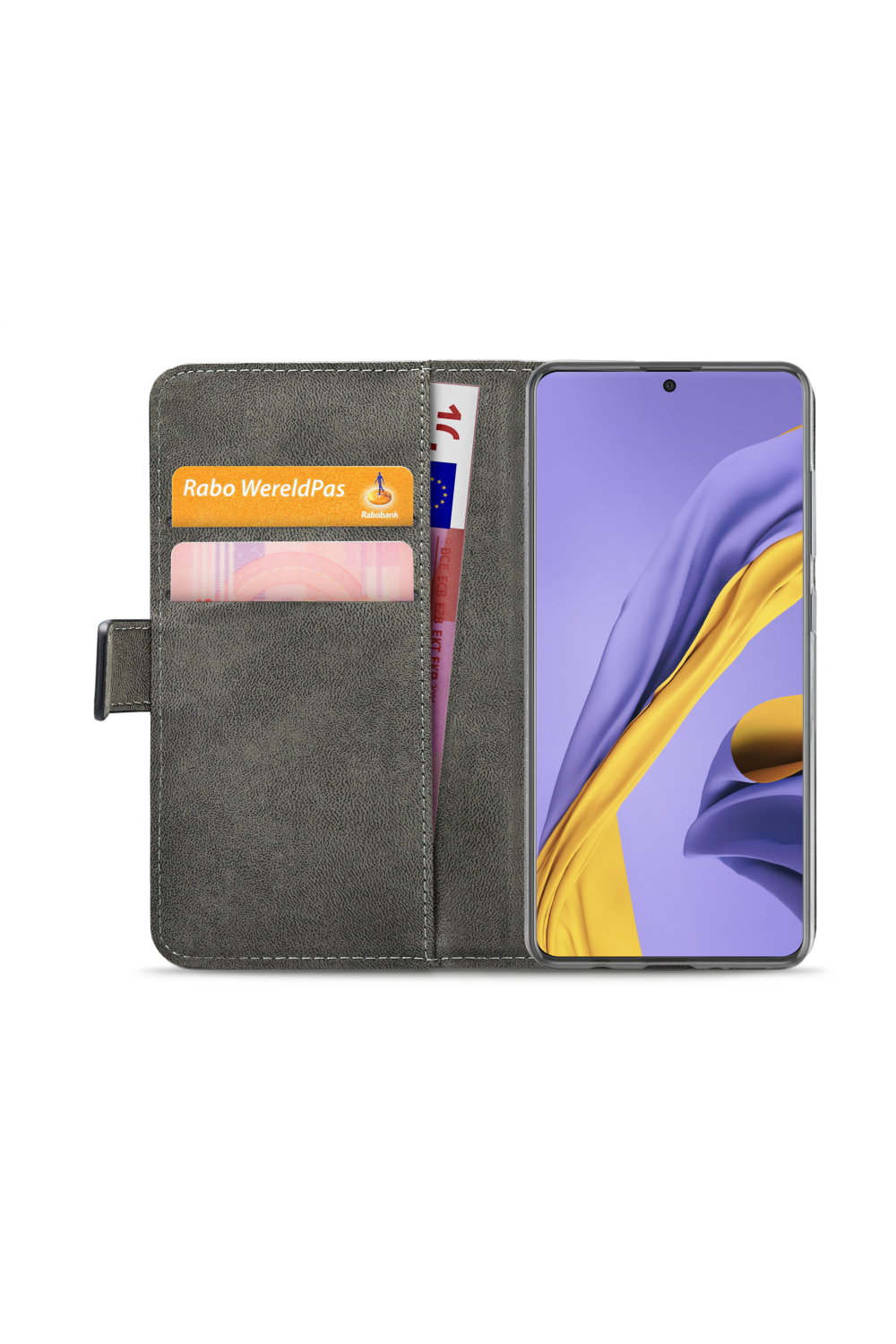 Mobilize Classic Gelly Wallet Book Case Samsung Galaxy A51 Black - Afbeelding 3