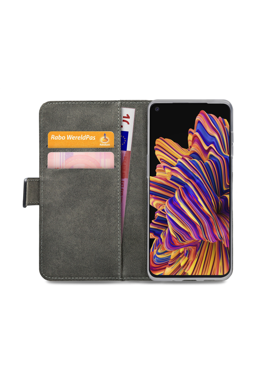 Mobilize Classic Gelly Wallet Book Case Samsung Galaxy Xcover Pro Black - Afbeelding 4