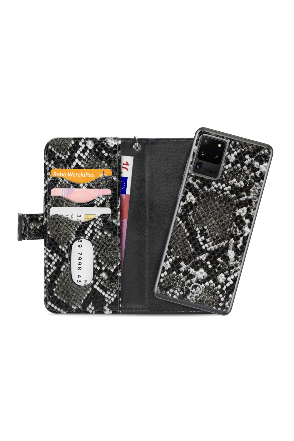 Mobilize 2In1 Gelly Zipper Case Samsung Galaxy S20 Ultra/S20 Ultra 5G Black/Snake - Afbeelding 4