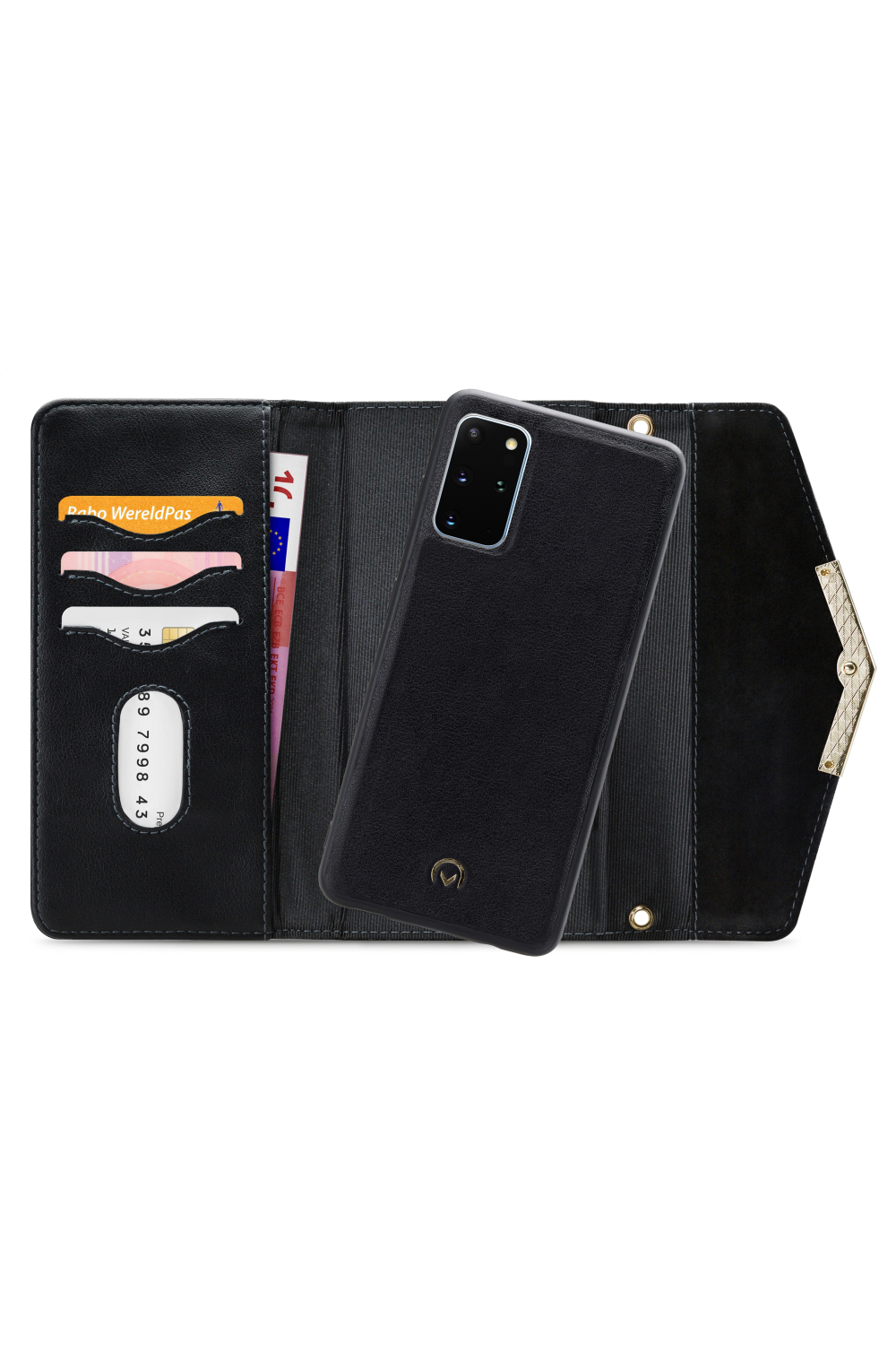 Mobilize 2In1 Gelly Velvet Clutch For Samsung Galaxy S20+/S20+ 5G Deep Black - Afbeelding 4