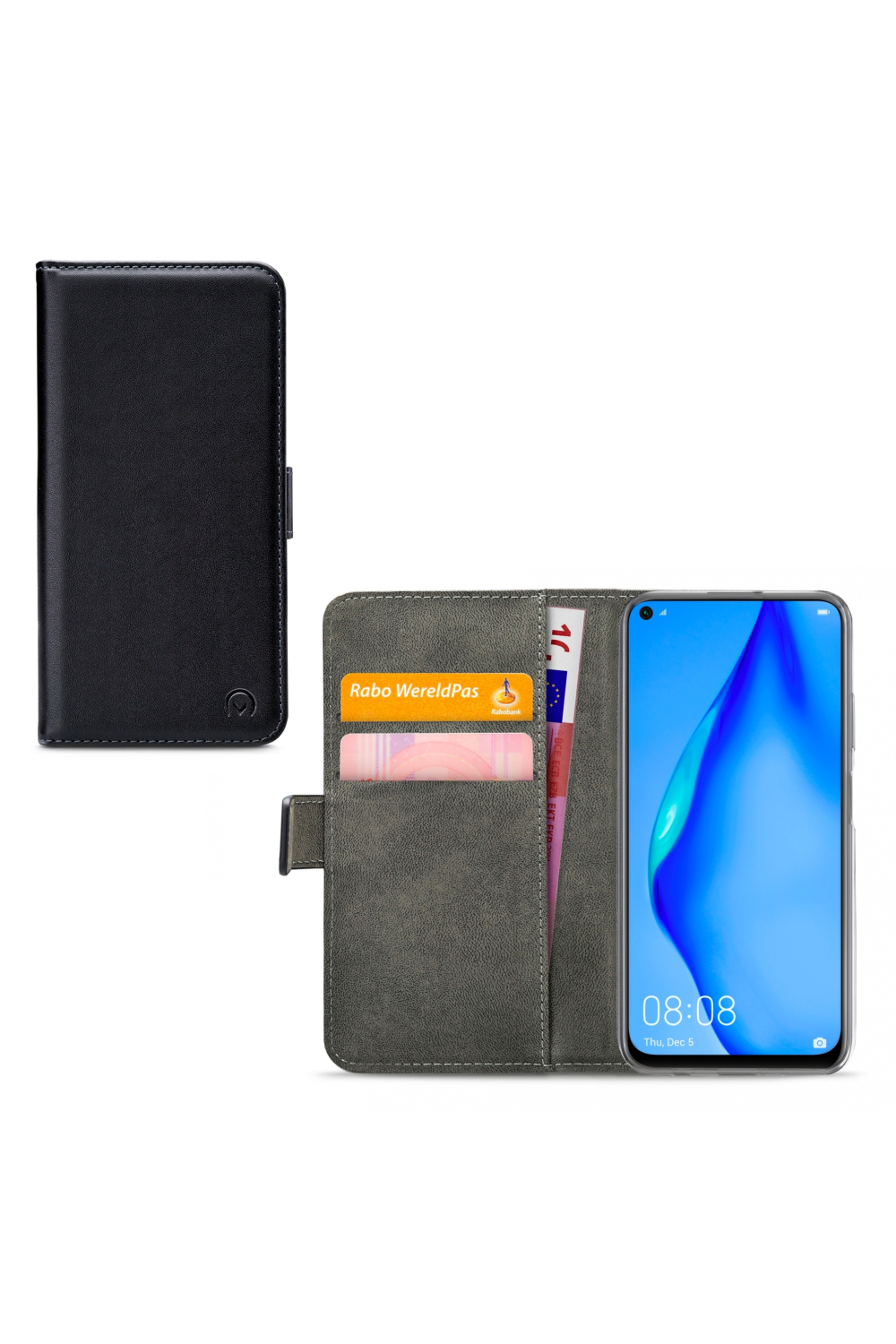 Mobilize Classic Gelly Wallet Book Case Huawei P40 Lite Black