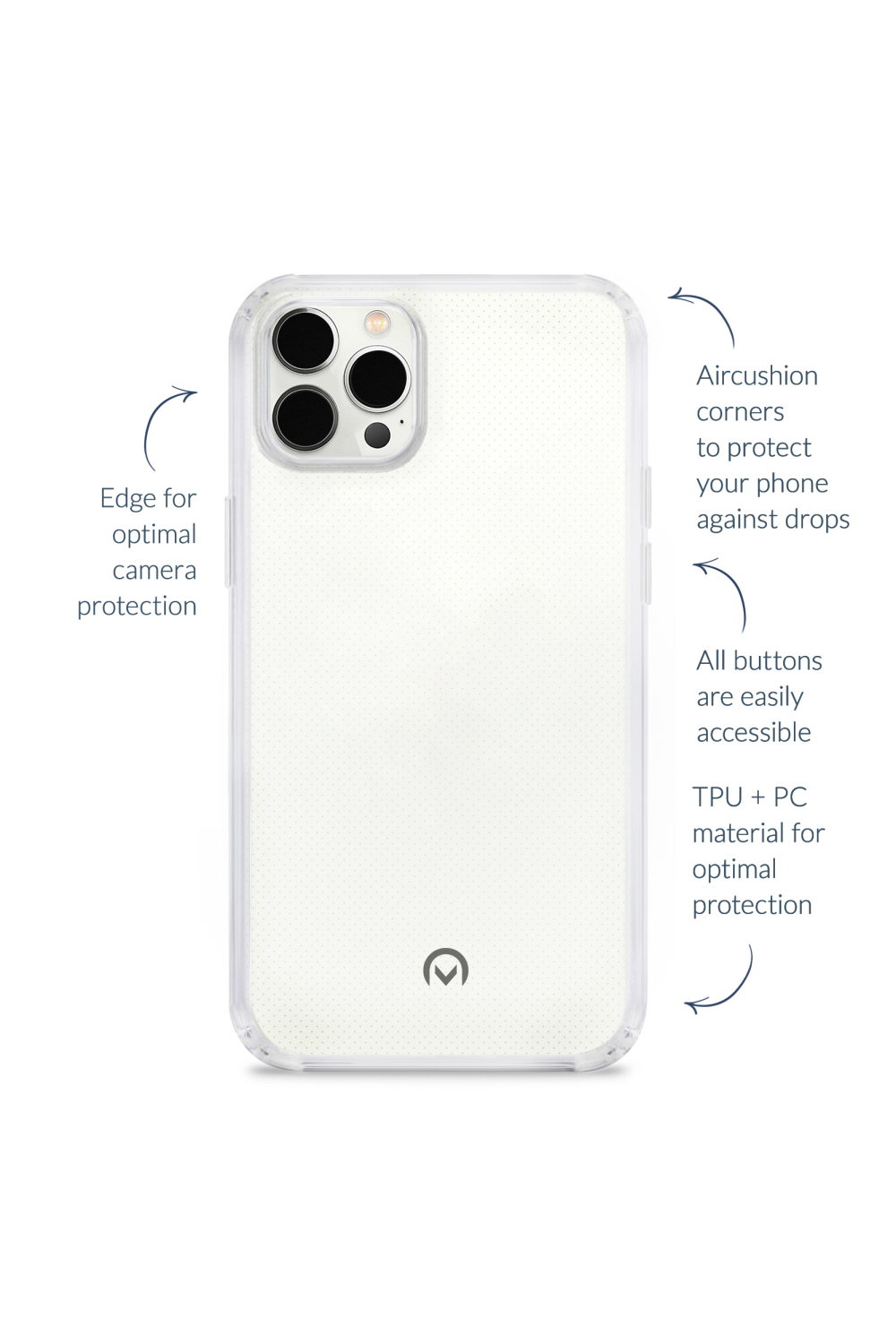Mobilize Naked Protection Case Samsung Galaxy A41 Clear - Afbeelding 4