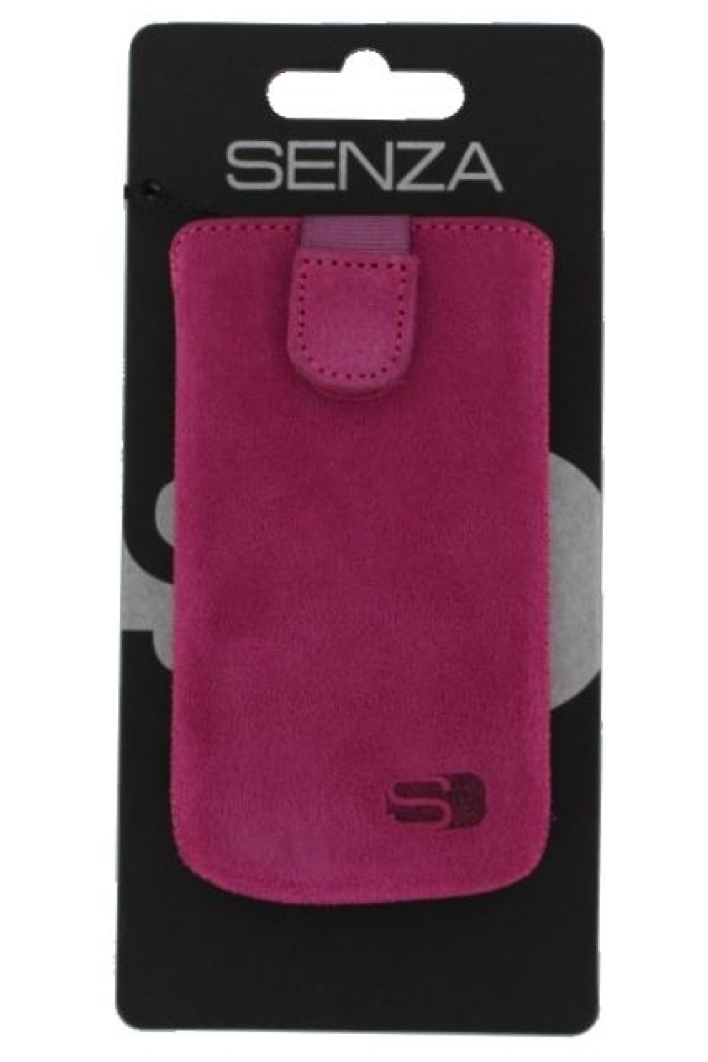 Senza Suede Slide Case Hot Pink Size S