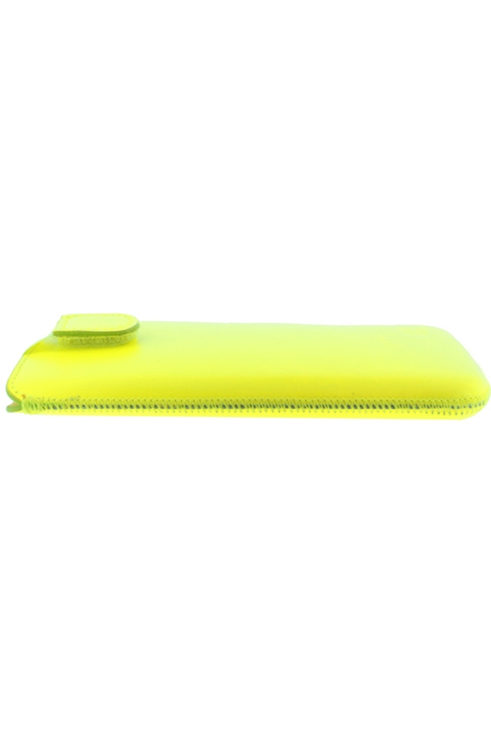 Senza Leather Slide Case Neon Yellow Size M-Large - Afbeelding 4