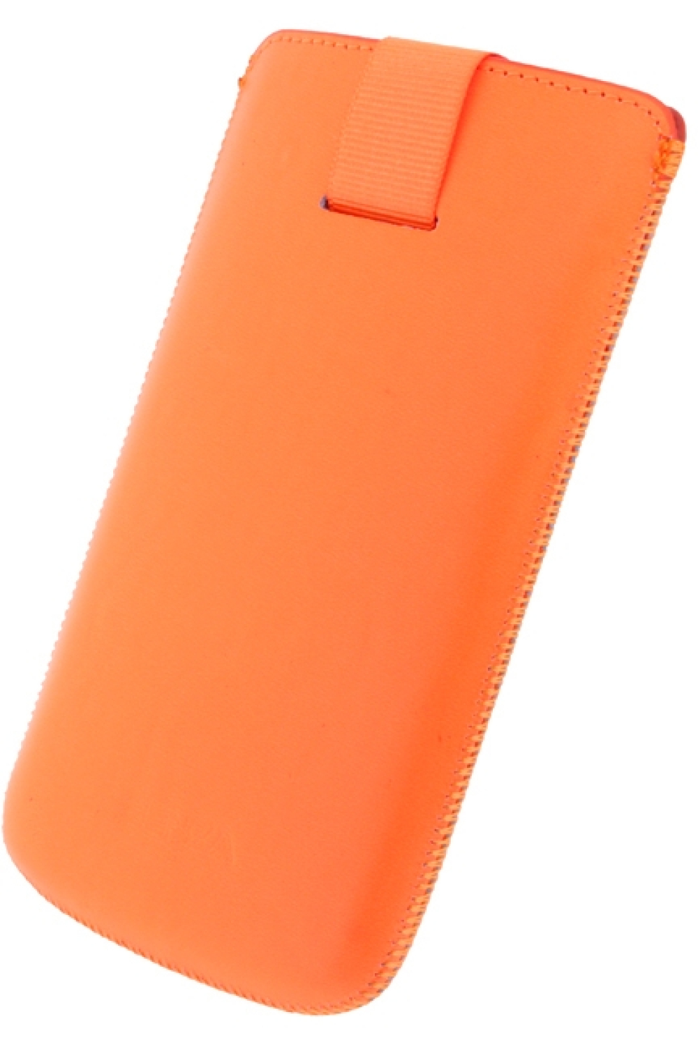 Senza Leather Slide Case Neon Orange Size Xxl - Afbeelding 3