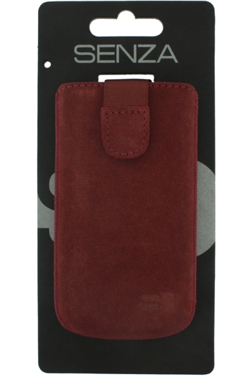Senza Suede Slide Case Rusty Red Size Xl