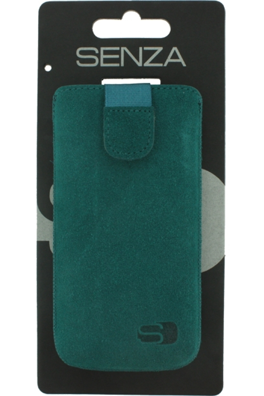 Senza Suede Slide Case Coral Green Size M-Large