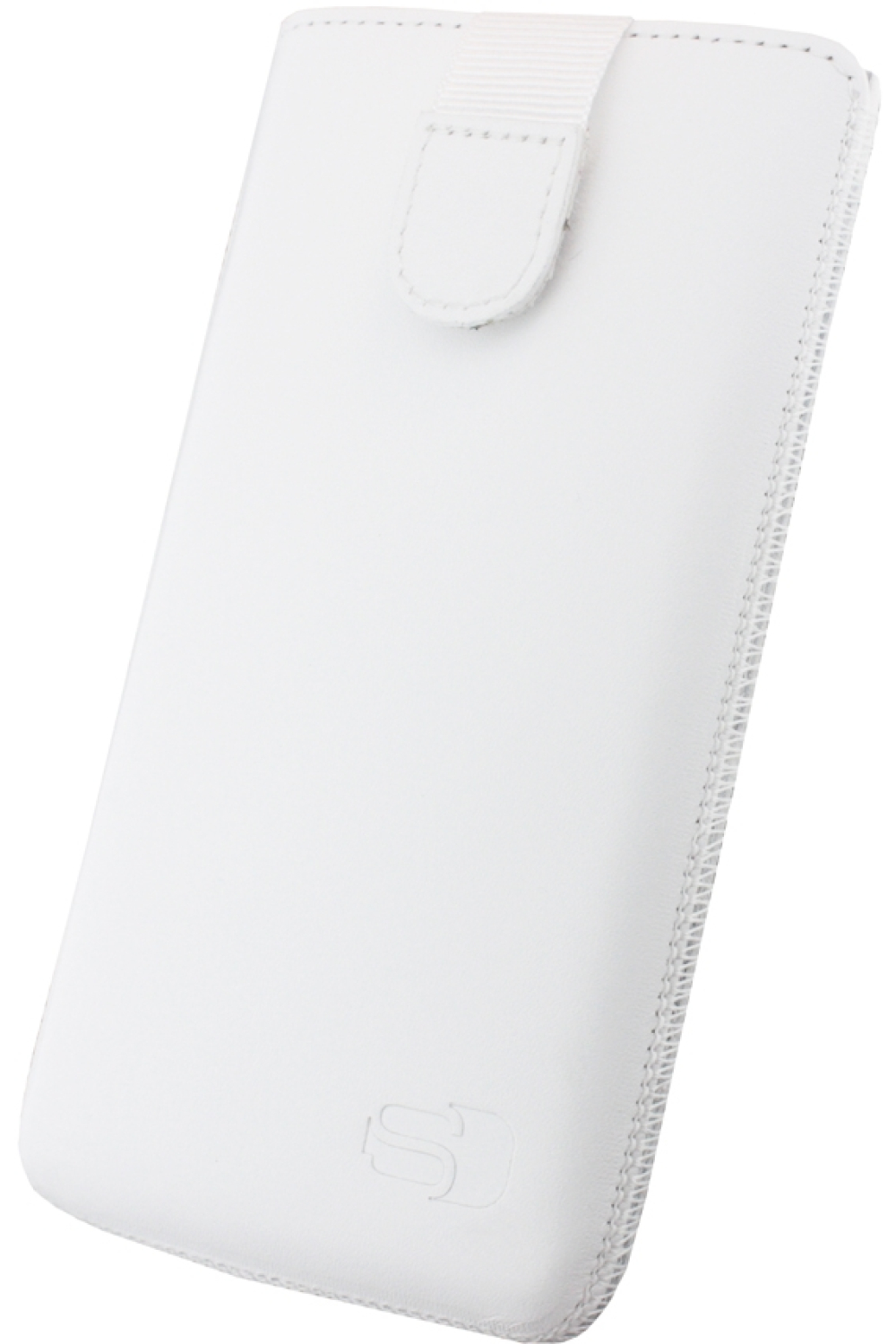 Senza Leather Slide Case White Size M - Afbeelding 2