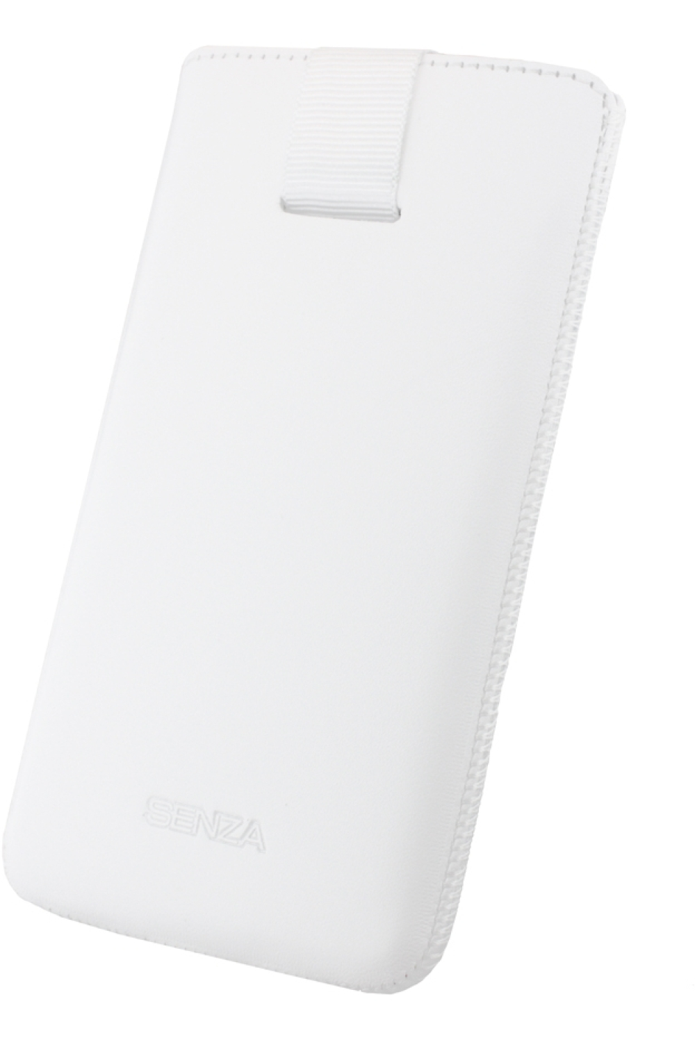 Senza Leather Slide Case White Size M - Afbeelding 3