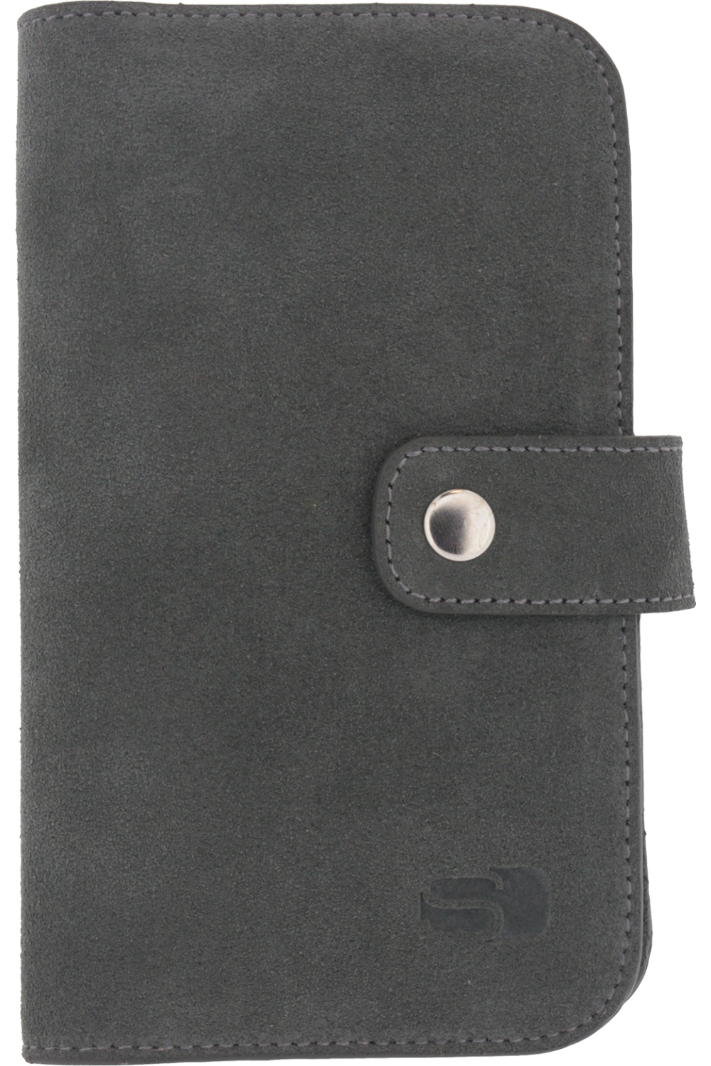 Senza Suede Wallet Slide Case Warm Grey Size Xxl