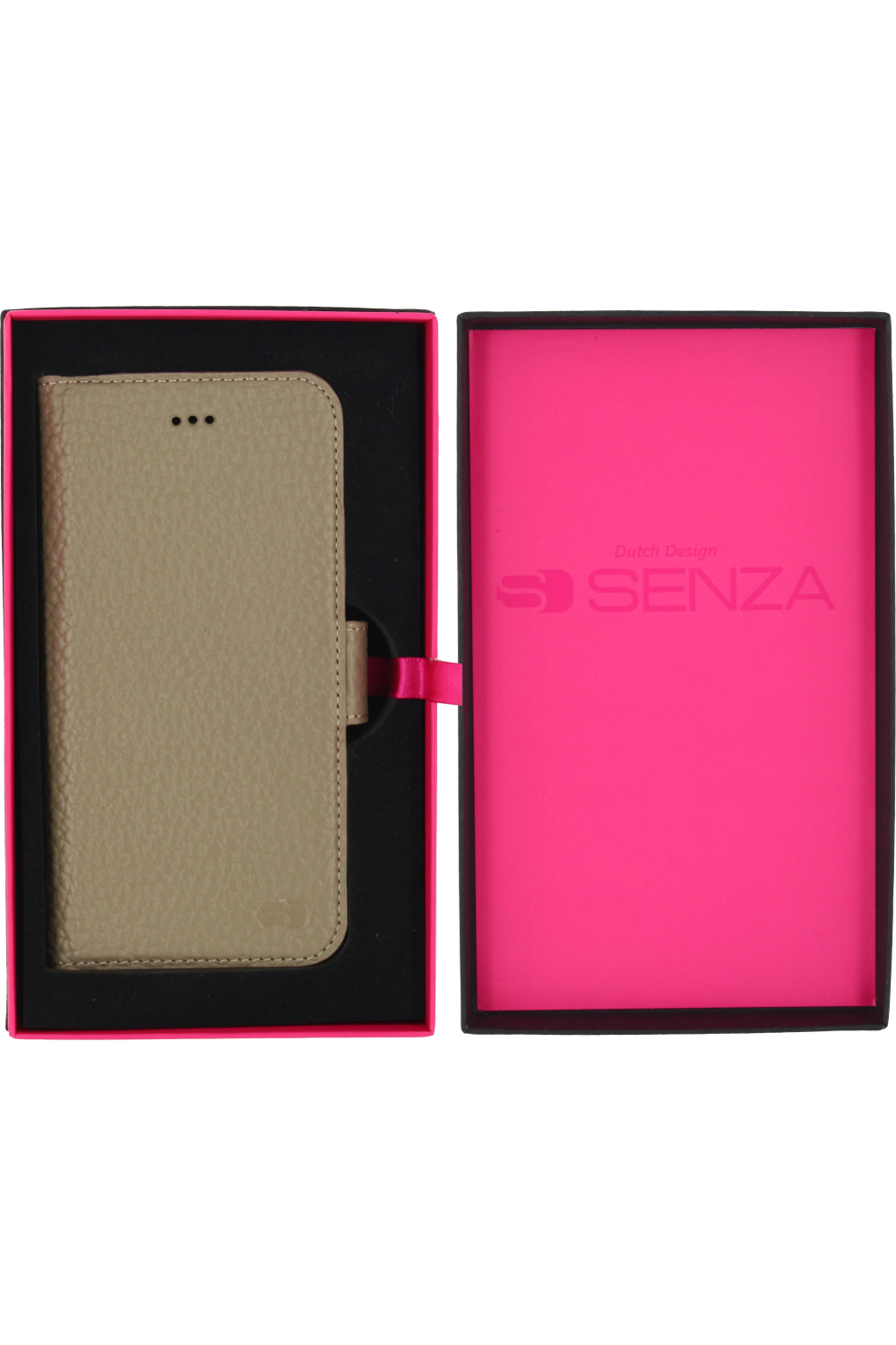 Senza Exquisite Leather Wallet Apple Iphone 6/6S Desert Taupe - Afbeelding 4