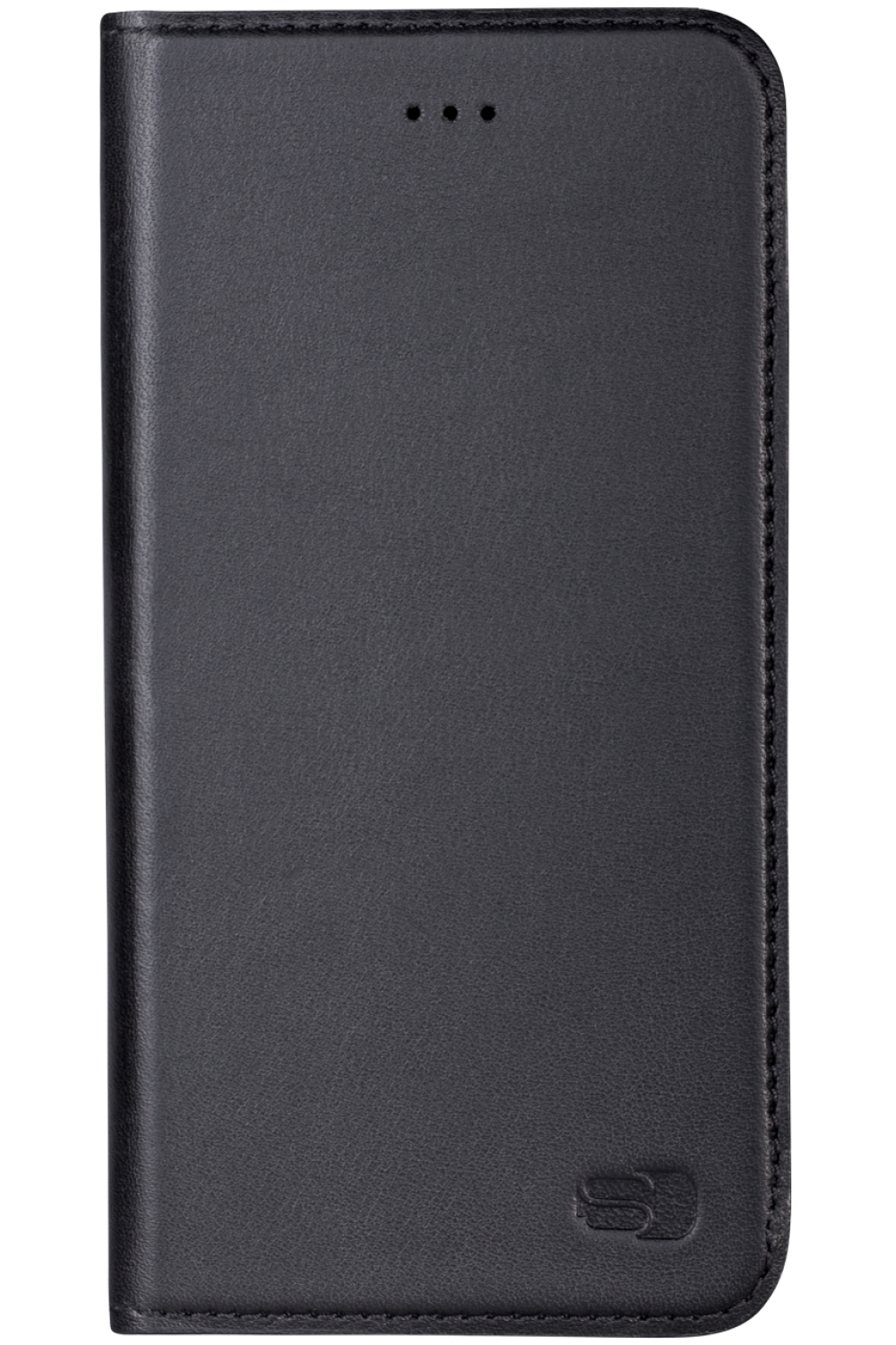 Senza Authentic Leather Booklet Apple Iphone 6/6S Pure Black - Afbeelding 2