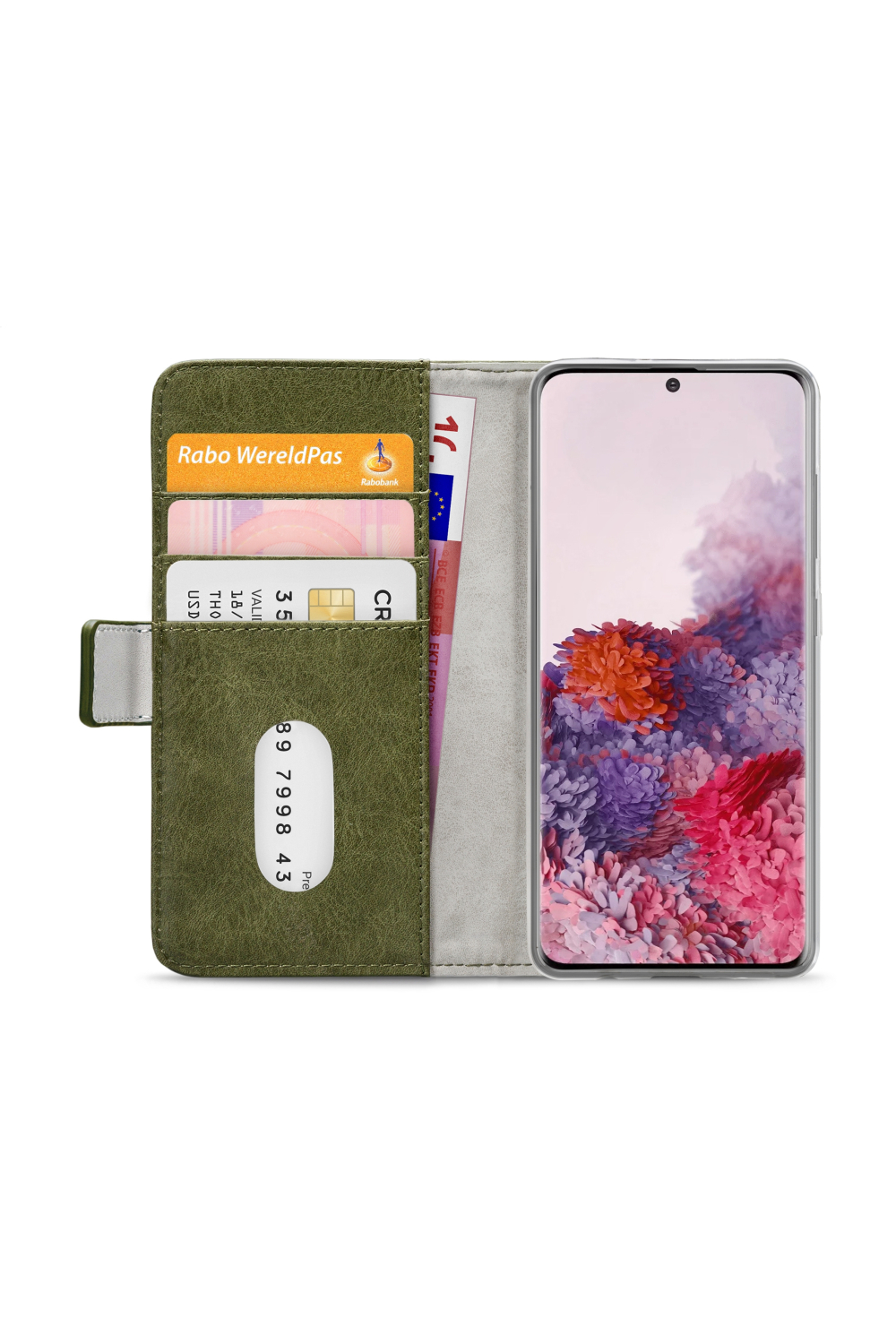 Mobilize Elite Gelly Wallet Book Case Samsung Galaxy S20/S20 5G Green - Afbeelding 4