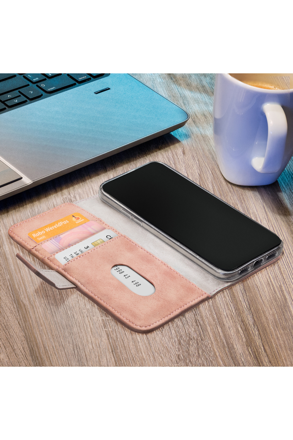 Mobilize Elite Gelly Wallet Book Case Samsung Galaxy S20 Ultra/S20 Ultra 5G Soft Pink - Afbeelding 9