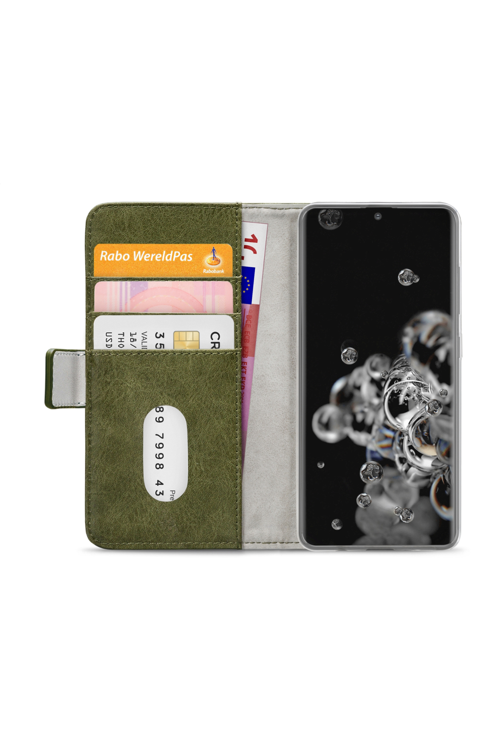 Mobilize Elite Gelly Wallet Book Case Samsung Galaxy S20 Ultra/S20 Ultra 5G Green - Afbeelding 4